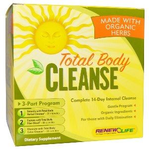 Organic Total Body Cleanse (3-part kit)* Renew Life